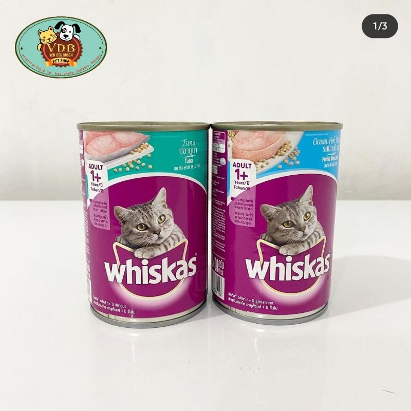 Whiskas Kaleng 400 gram