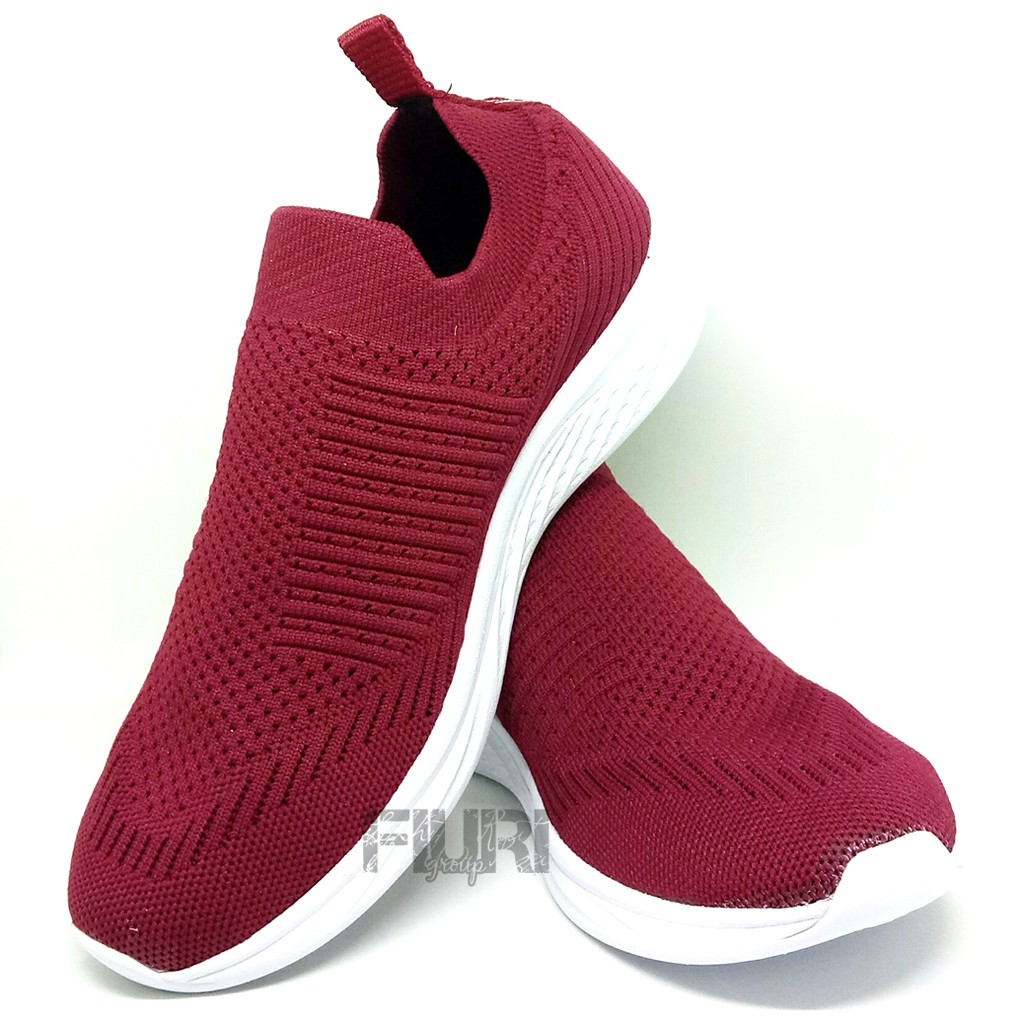 FIURI - ANDO ORIGINAL - MURILLO 39-44 MERAH - SEPATU SNEAKERS PRIA - SEPATU OLAHRAGA PRIA - SEPATU KNIT RAJUT PRIA - SEPATU JOGGING PRIA - SEPATU SPORT - SEPATU SLIP ON PRIA - SEPATU KETS PRIA - SEPATU KAOS KAKI - SEPATU BERNAFAS - EPATU COWOK