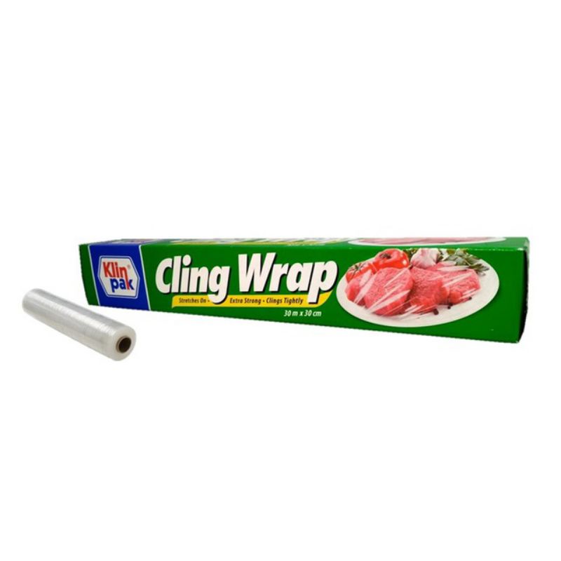 KLINPAK cling wrap BOX/REFFIL 30 X 30 CM pembungkus makanan