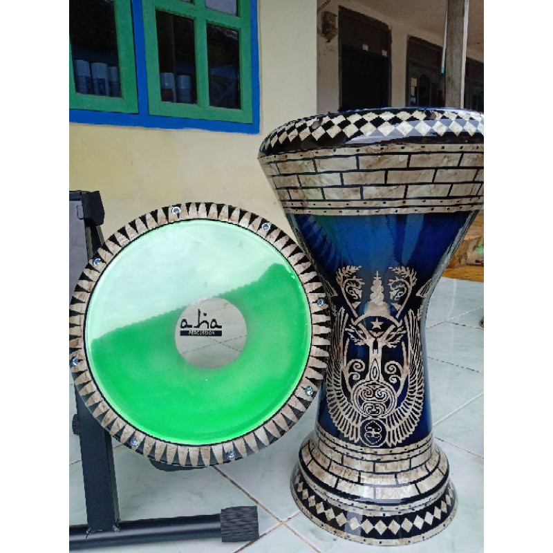 DARBUKA GIEF 9IN ALUMINIUM COR FULSET