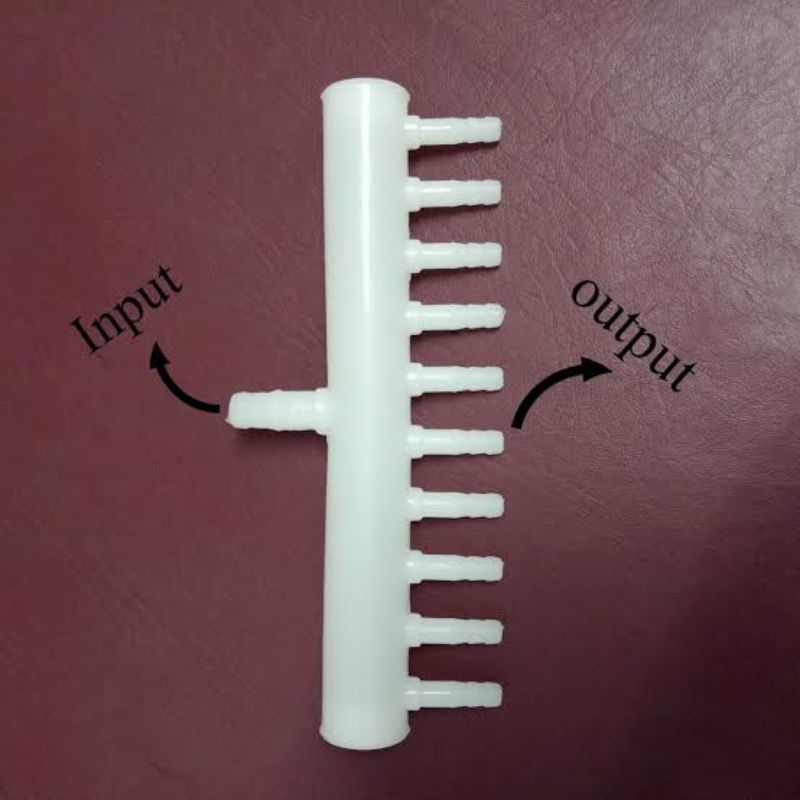 Air Divider / Pembagi Aliran Udara Aerator 10 Cabang / 10 Outlet