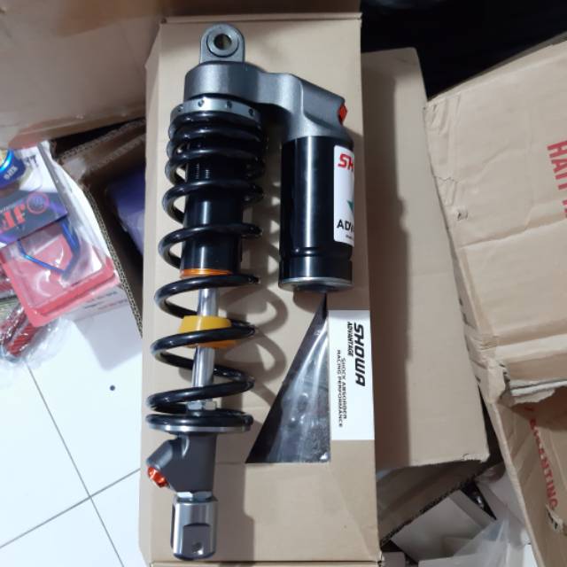 SHOCK BELAKANG SHOWA SHOCKBREAKER MODEL WP 335MM VARIO 125 VARIO 150 310MM MIO BEAT SCOOPY FINO XEON DLL