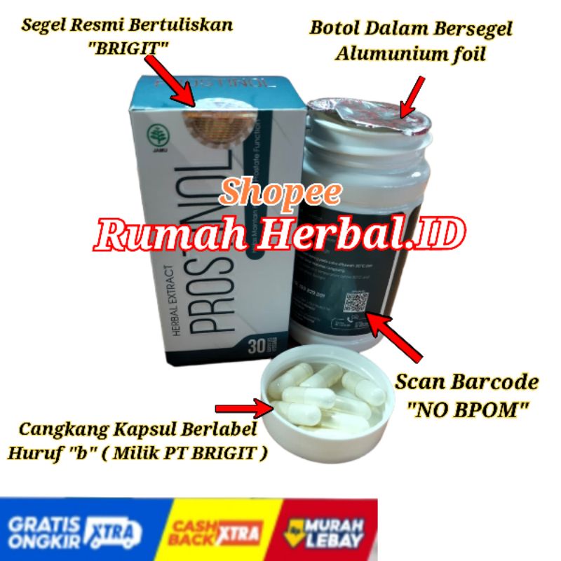 PROSTINOL Obat Prostinol Asli Original Bergaransi Lulus Uji BPOM RI