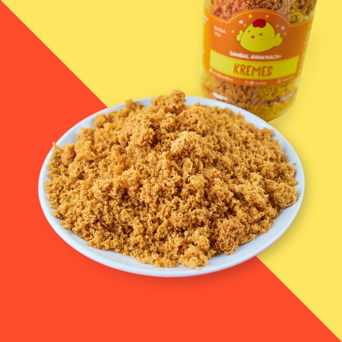 

NEW Sari Ayam Kremes Ayam Nagih asli JAKARTA - Toples