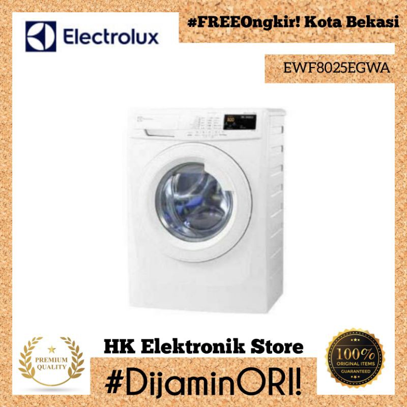 MESIN CUCI ELECTROLUX EWF 8025 EGWA FRONT LOADING EWF8025EGWA 8KG