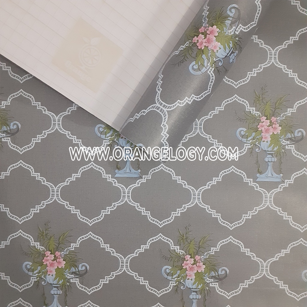 Wallpaper Dinding Dapur Wallpaper Dinding Shabby / Wallpaper Dinding Karakter 45cmX9m HomeLiving