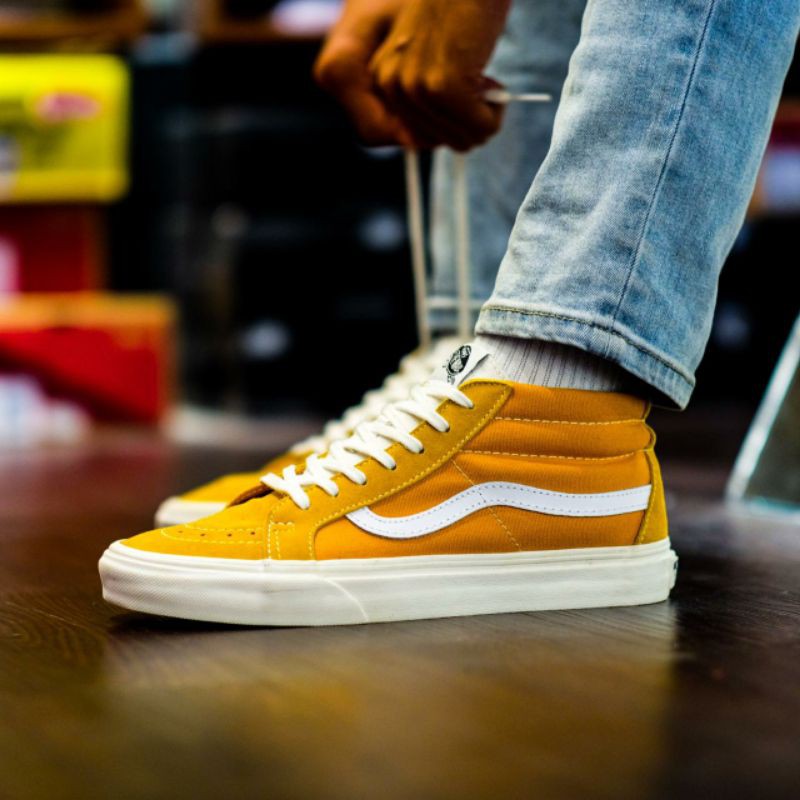 Vans sk8 mid Reissue Sunflower original