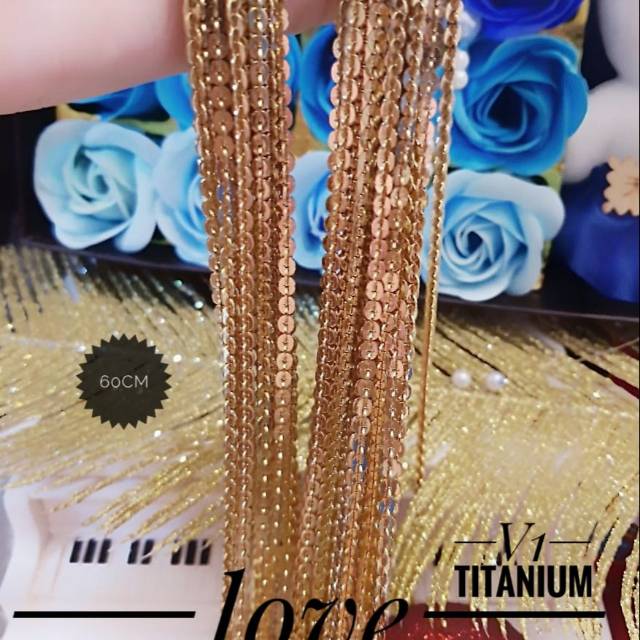 titanium rantai kalung 2242k