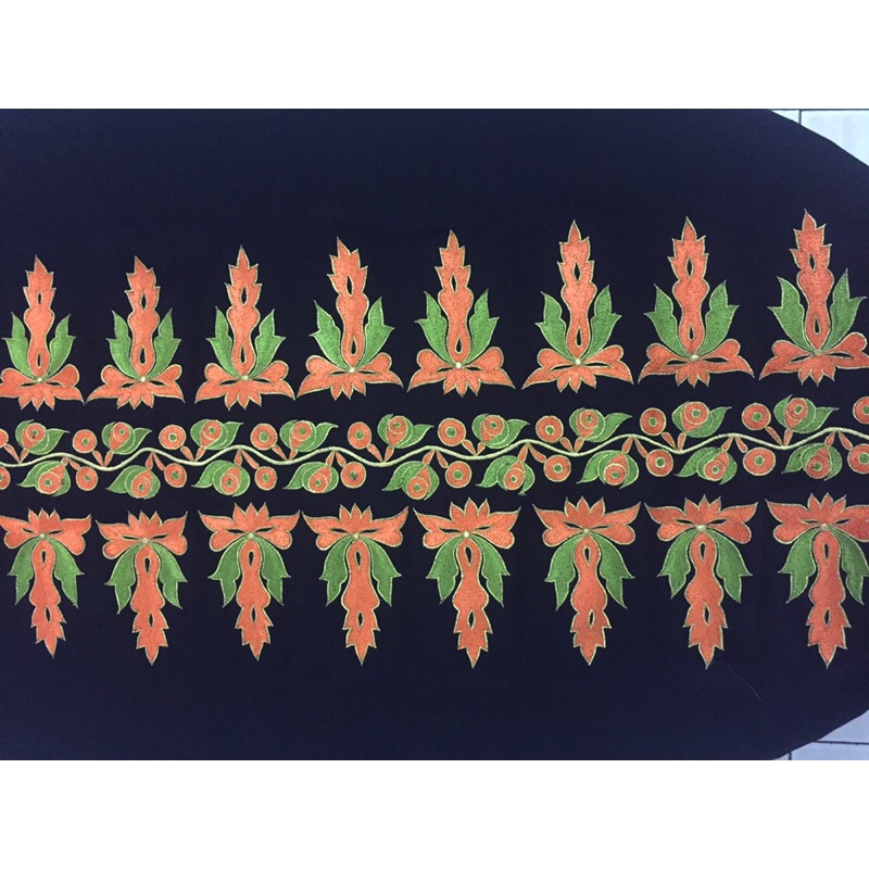 bahan rok  bordir khas aceh