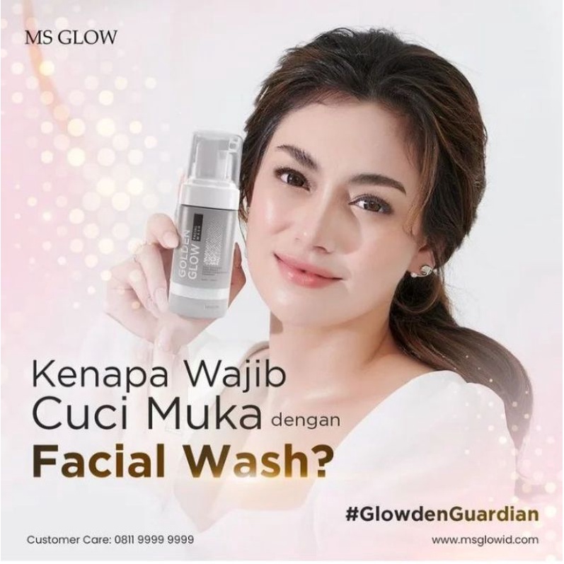 Facial Wash Golden Glow Ms Glow / Golden Glow Facial Wash