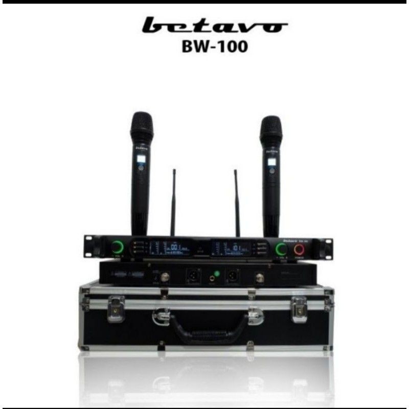 mic wireless Betavo BW-100. profesional mic  UHF