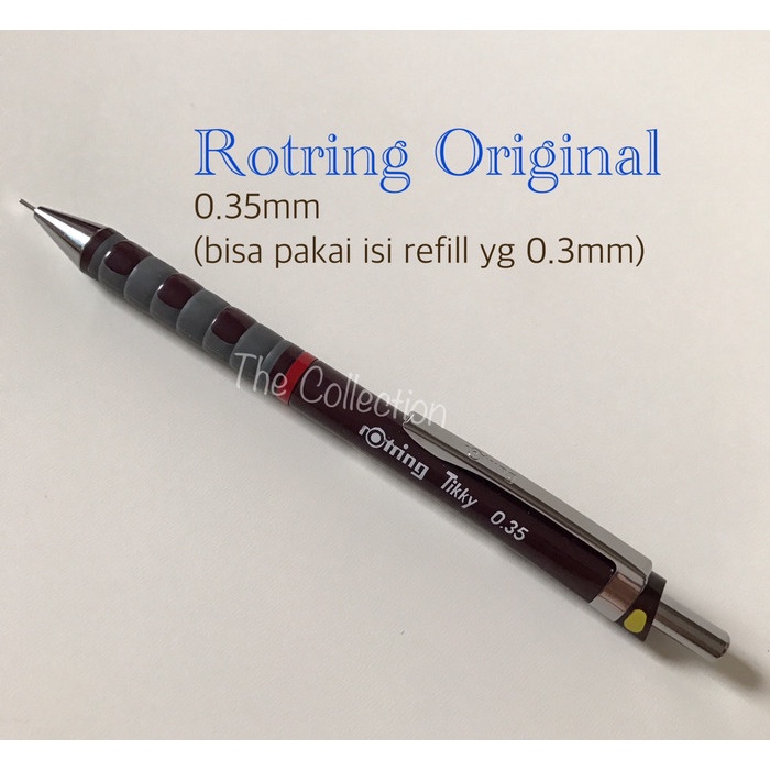 

ATK302RT 0.35mm Rotring Pensil Mekanik Rotring Tikky Mechanical Pencil promo