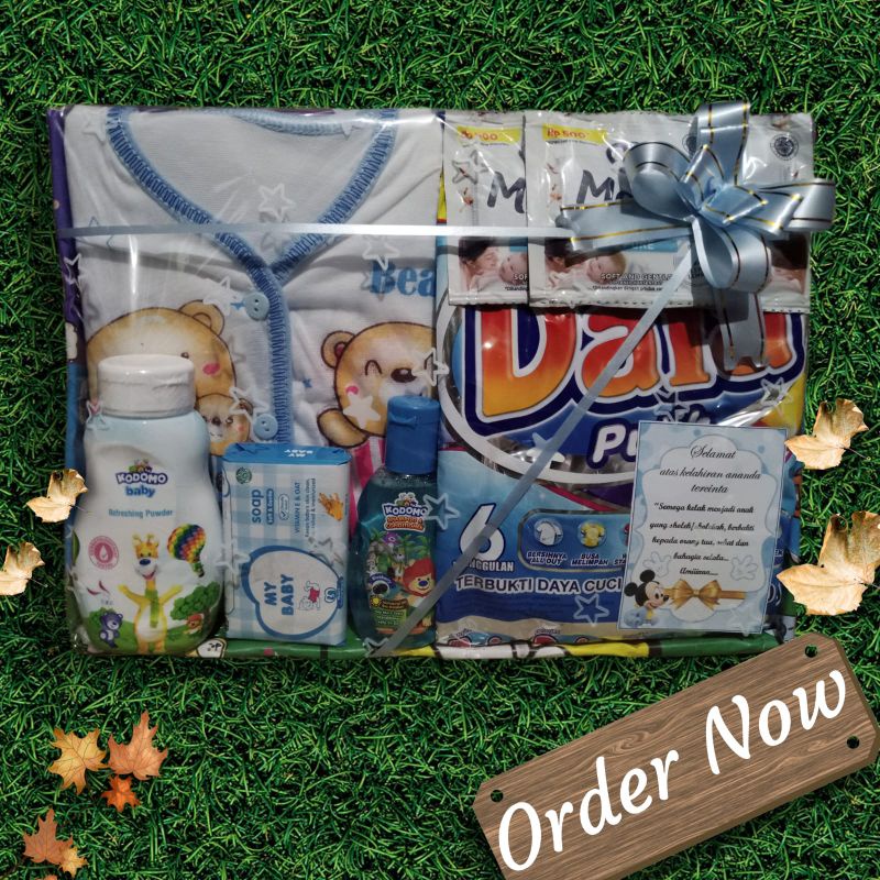 PARCEL BAYI/KADO TENGOK BAYI/HADIAH BAYI0[SET 03]Hampers bayi/baby hampers baju bayi paket hampers parcel/parsel kado bayi lahiran murah Parsel Jenguk Bayi Tanpa Baju Kado Hantaran Bayi Baru Lahir Murah Ekonomis