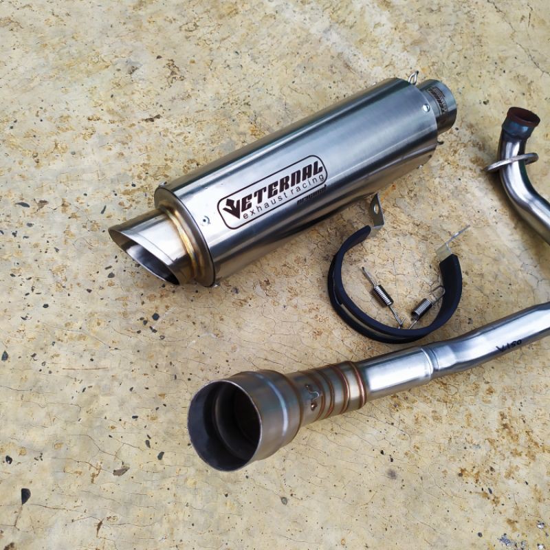 PROMO Knalpot racing ETERNAL Exhaust original nmax aerox pcx Vario 125/150 not tsukigi DBS Akrapovic-1