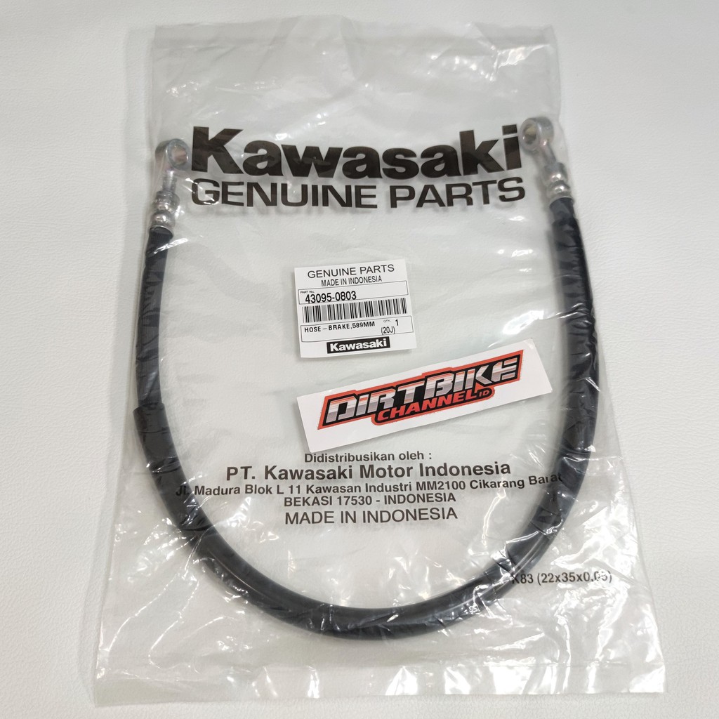 Selang Rem Belakang KLX 150 BF KLX 150L 59CM ORIGINAL KAWASAKI