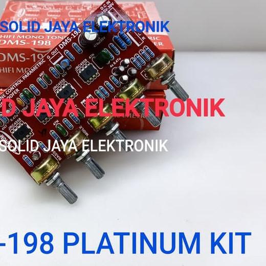 ➽ TONE CONTROL MONO SUBWOOFER PARAMETRIC DMS-198 DMS198 DMS 198 KIT PLATINUM AUDIO PARAMETRIK MONO P