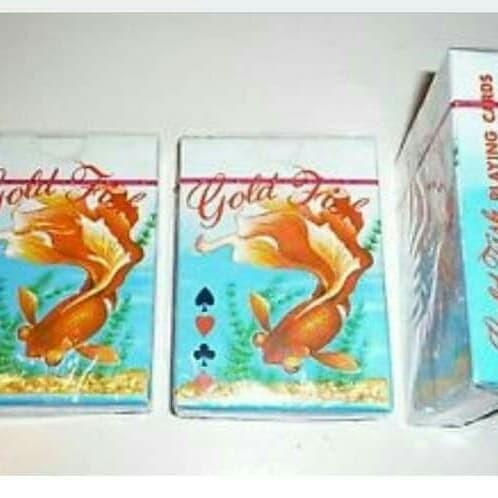 Kartu remi Gold Fish playing cards