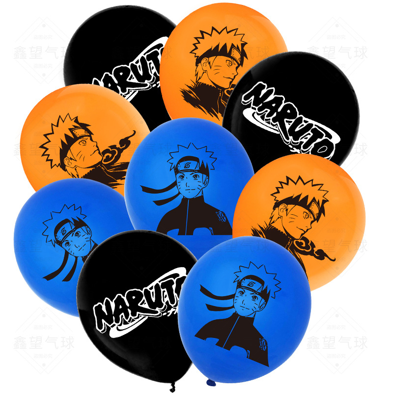 Jual 【Naruto Anime Theme Party】18Pcs Party Decoration Naruto Latex Balloon  Birthday Party Supplies Birthday Decoration Indonesia|Shopee Indonesia