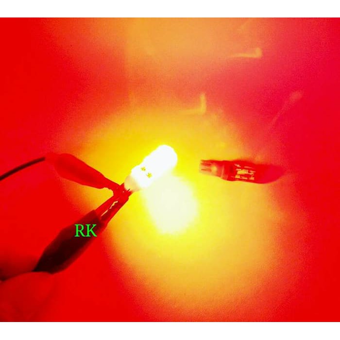 JUAL MURAH LAMPU SENJA LED T10 MERAH KEDIP | LED T10 MERAH BLITZ