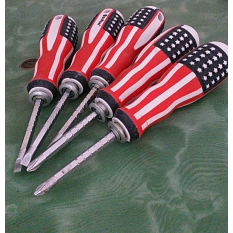 obeng bolak balik Amerika & majesty bolak balik & anata panjang + & - & obeng cebol bolak balik