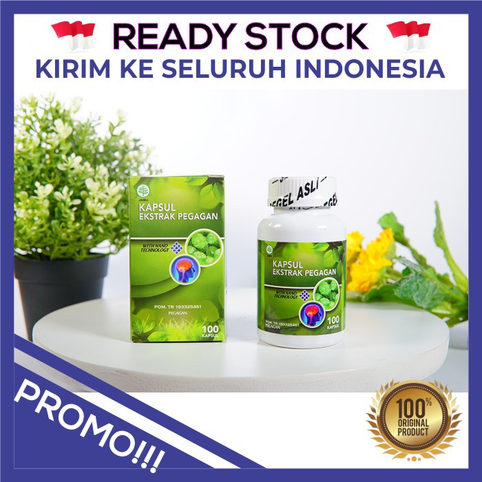 Jual Obat Herbal Vertigo Kapsul Ekstrak Pegagan 100% Asli | Shopee ...