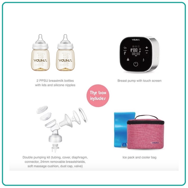 Youha The One Double Electric Breast Pump | Pompa Asi