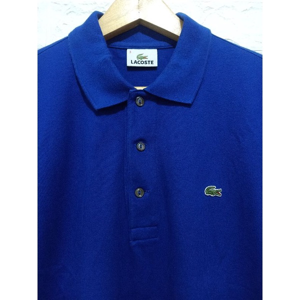 Lacoste sport Polo T-shirt Blue Small Logo Original Authentic legit cod Casual Rare luxury Secondhan