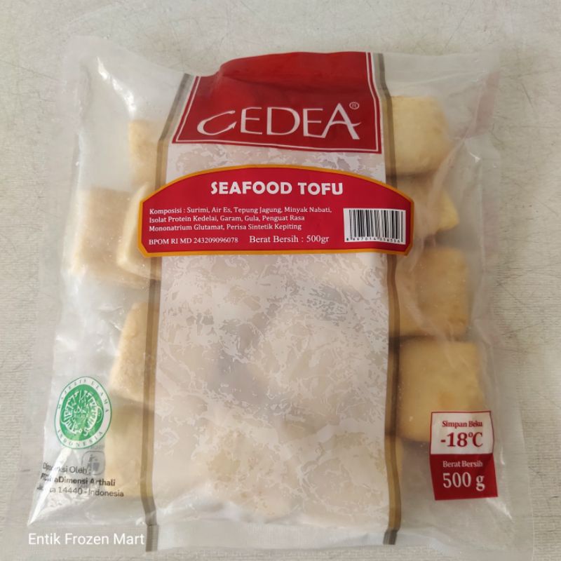 

Seafood Tofu Cedea 500gr