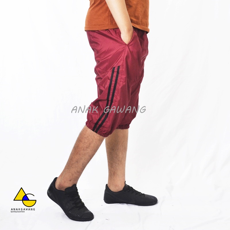 Celana Parasut Regius 3/4 Celana Santai Pria Anakgawang