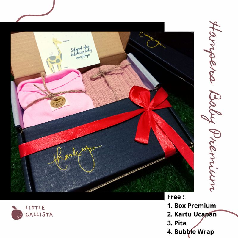 Hampers Baby Hadiah Kado Lahiran Bayi Baby Gift Set Bayi Perempuan Laki Laki-SET KUPLUK PINK