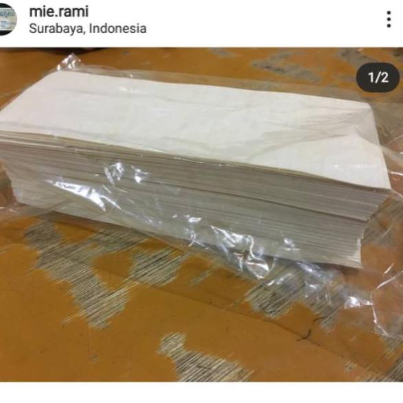 

(PROMO A8H92) Kulit Samosa 8x28cm 1kg ( Isi Kurang Lebih 60-70 Lembar) ★