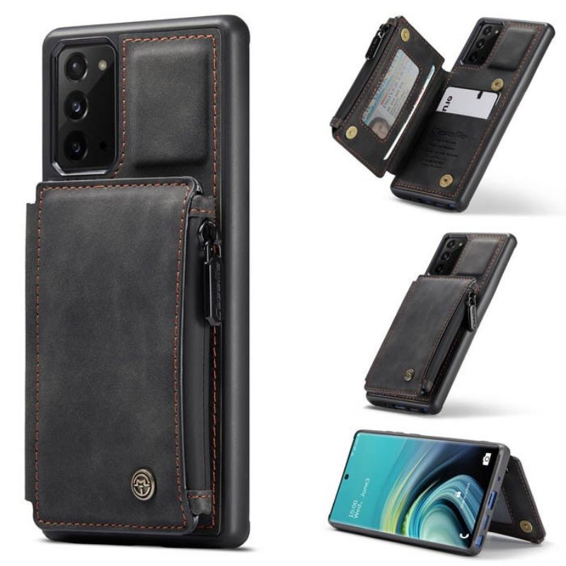 Case Samsung Galaxy Note20 Note 20 Ultra Casing Cover Wallet Leather Sarung Tas Dompet Hp Original