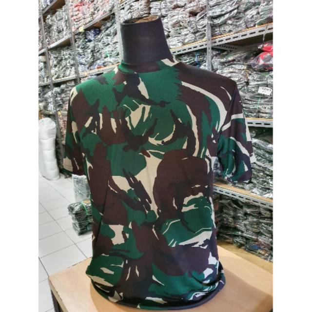 Kaos loreng bahan dryfit / kaos army / bahan jersey / kaos malvinas