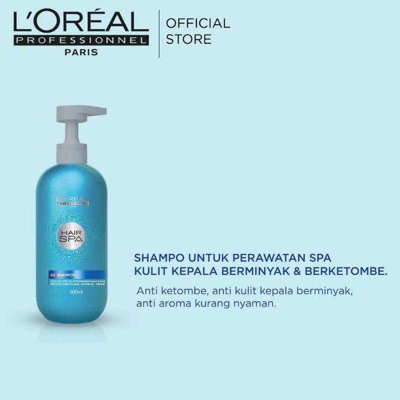 L'OREAL SPA DX SHAMPO 600ML