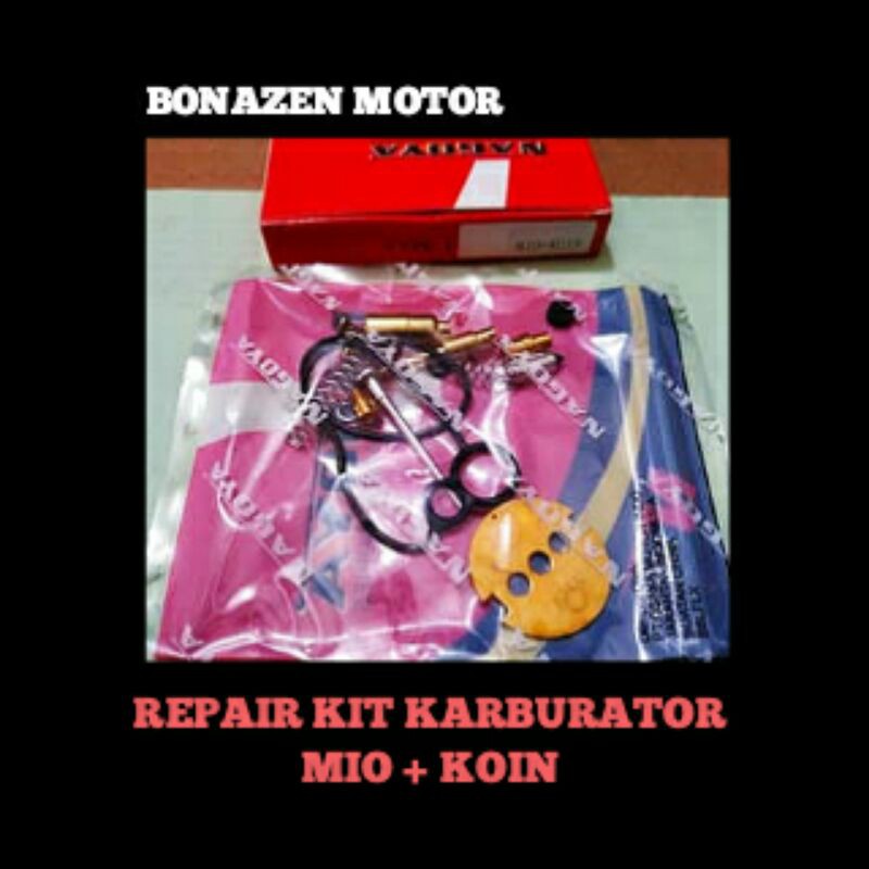 Repair Kit Karburator Mio + Koin / Karbulator Karbu / Nagoya