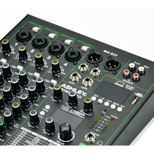 MIXER AUDIO ASHLEY KING4 SM 4CH WITH SOUNDCARD ORIGINAL