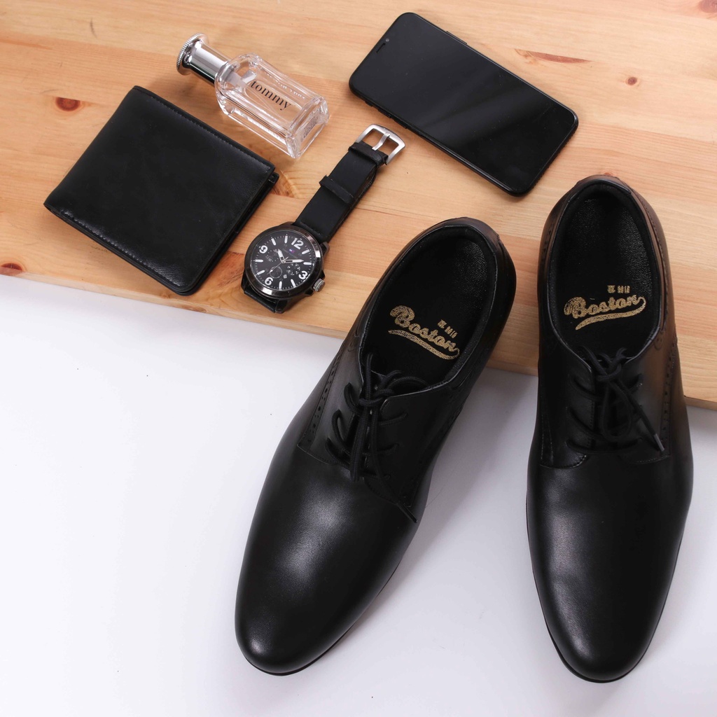 Sepatu pantofel pria sepatu formal sepatu kulit asli Model Muller