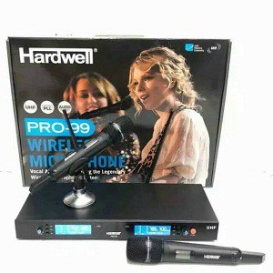 Mic Wireless HARDWELL PRO 99 Handheld Clip On