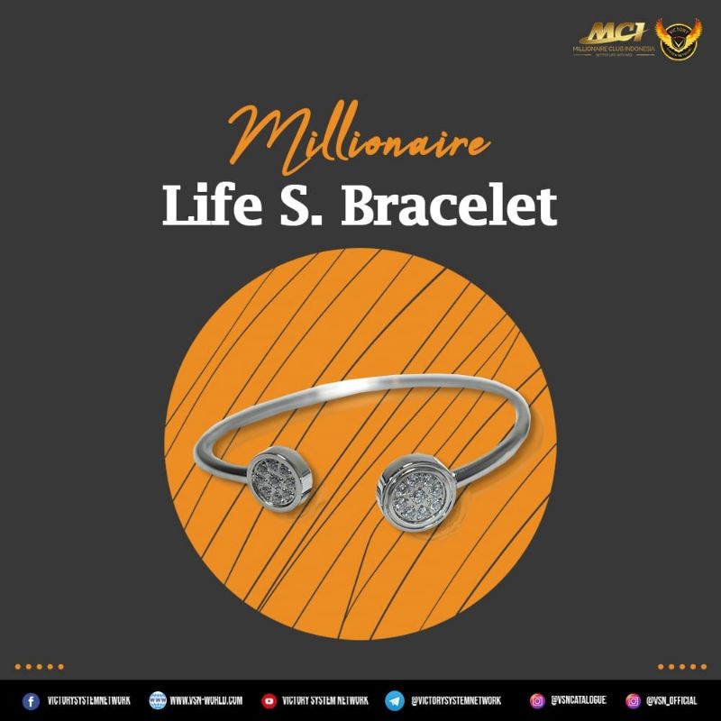 Gelang Kesehatan Life Screat Bracelet Asli Original MCI - Gelang MCI - Gelang Kesehatan MCI Asli