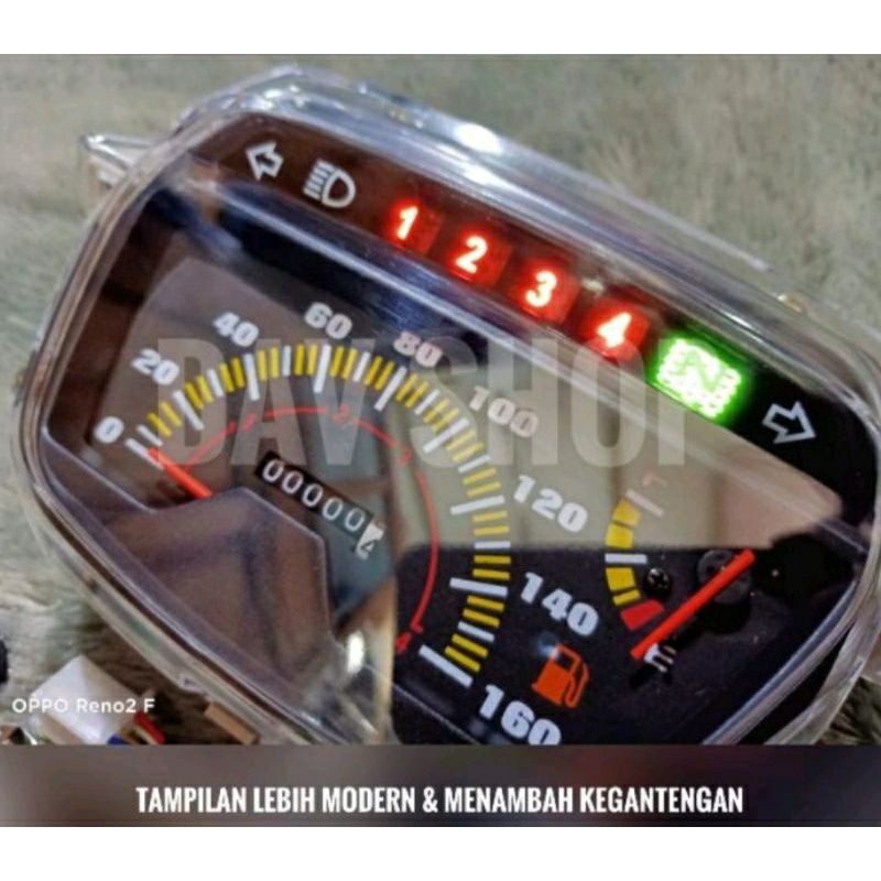 speedo spido speedometer honda astrea grand legenda impressa ada nomer gear