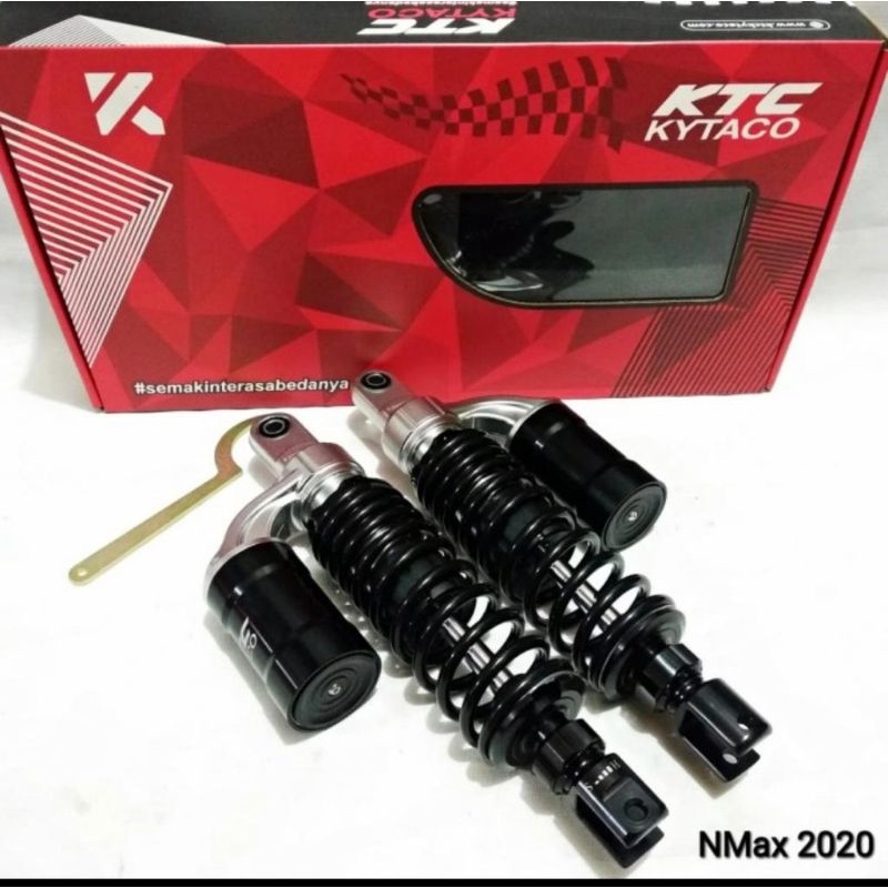 SHOCK TABUNG ATAS KTC KYTACO REBOUND KLIK FUNGSI 330MM NMAX,PCX,ADV,AEROX