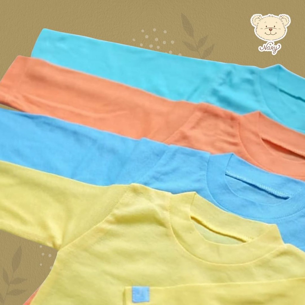 Nary Oblong Anak- Anak (2-6 Tahun) Tangan Panjang Polos Series