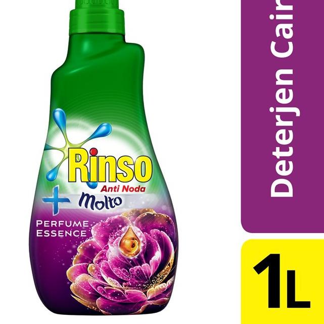 Telah Hadir Rinso Molto Deterjen Cair Perfume Essence Liquid Botol 1 L++