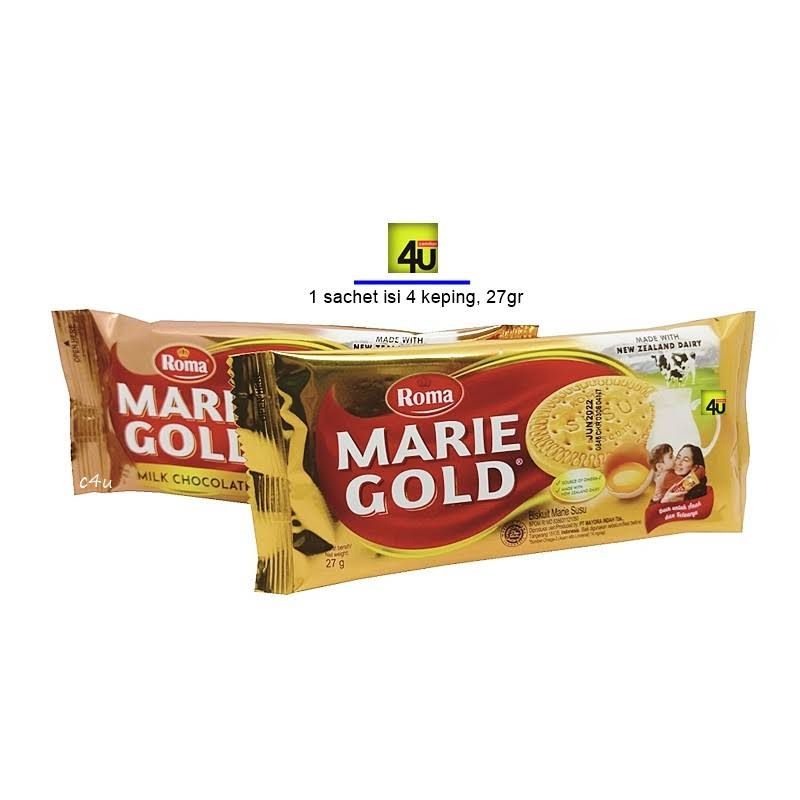 

Roma marie gold 1 sashcet isi 4 keping @27 gram