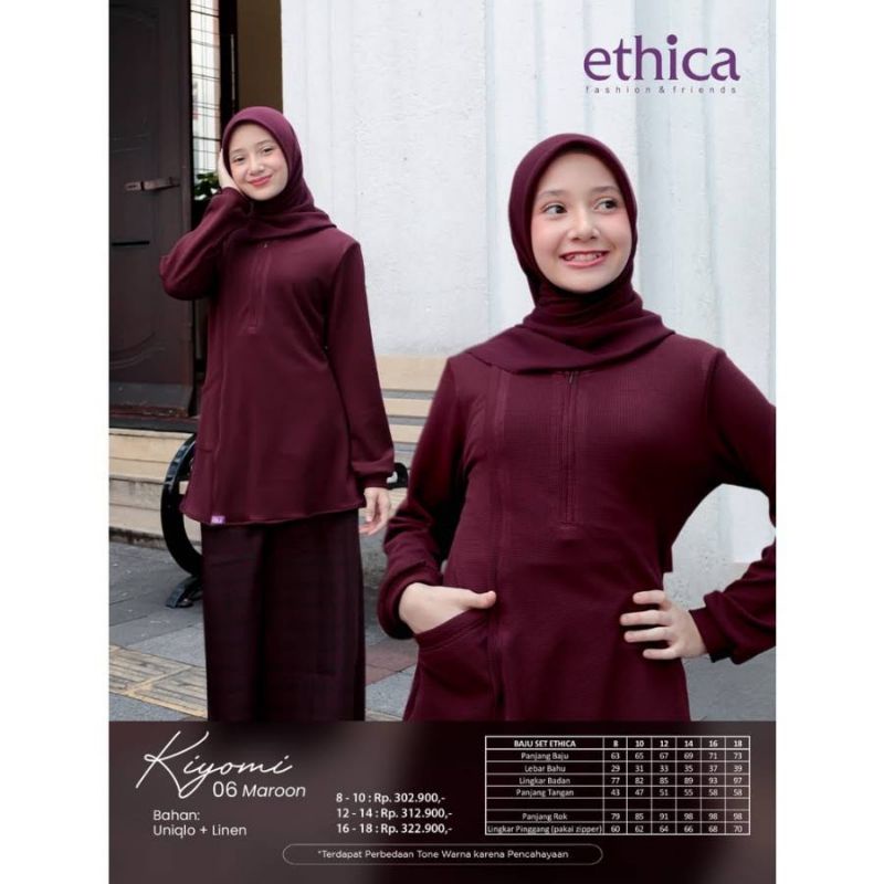 Eticha kiyomi 06 maroon.