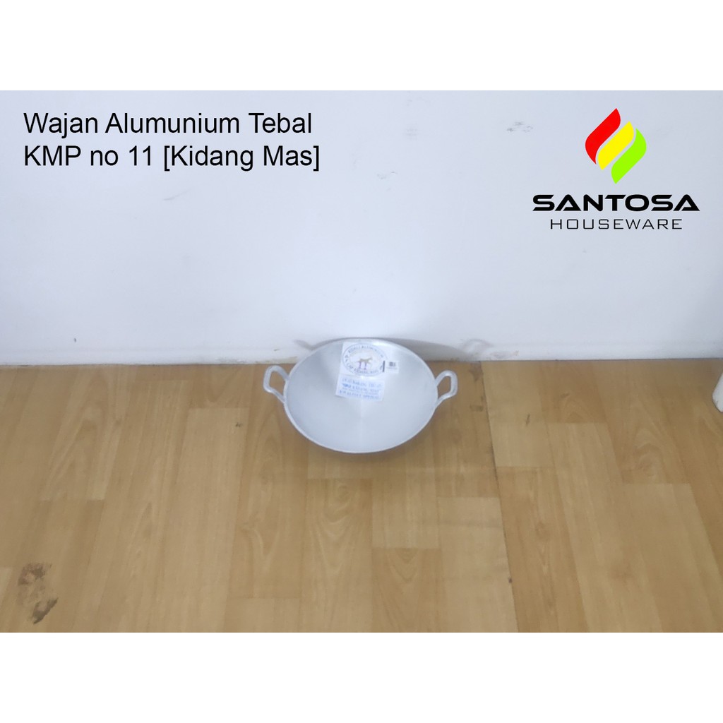 Wajan Alumunium Tebal KMP no 11 [Kidang Mas]