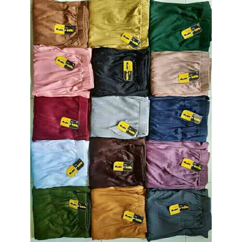 kulot plisket panjang/kulot plisket panjang 95cm SALMAN