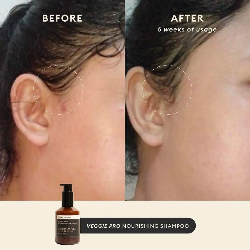 THE BATH BOX Veggie Pro Nourishing Shampoo 220ml