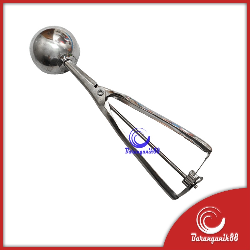 Sendok Es Krim Ice Cream Scoop Stainless Steel Serbaguna