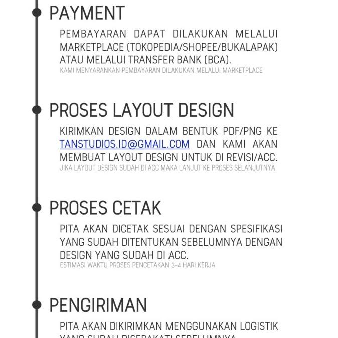 

READYY Sablon Label Pita Satin Grosgrain COD